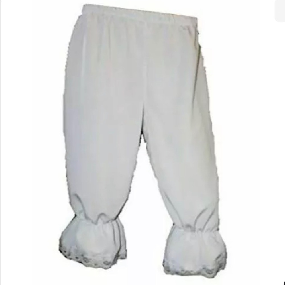 Insanity White Costume Fancy Dress Bloomers (S/M)